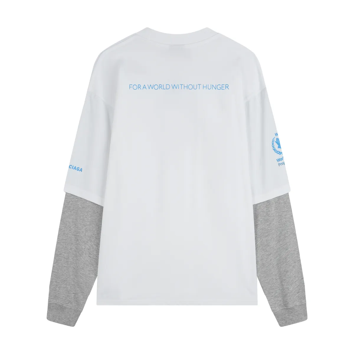 Balenciaga 💰P110 Authentic Classic 32s 240g +Sizes ＋ Logo :White Size：Xs-L